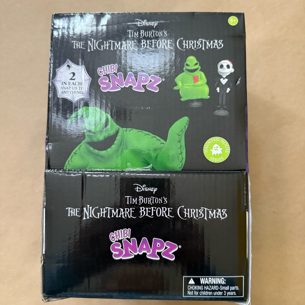 Disney The Nightmare Before Christmas Chibi Snapz Haunted House Series 12 Cubes